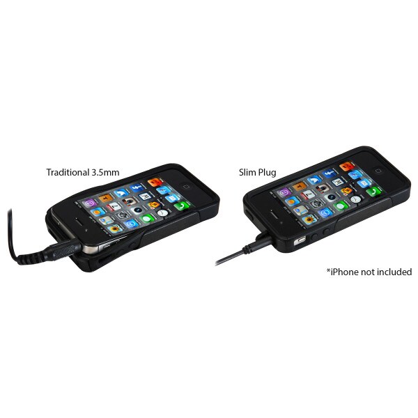 Main product image for 3.5mm Slim-Plug Stereo Male to 1/4" Mono Male 6 ft. 240-069